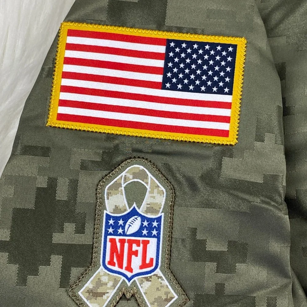 Tennessee Titans NFL Salute to Service Camo Snap Up Lightweight Jacket Men M NWT - Picture 8 of 12